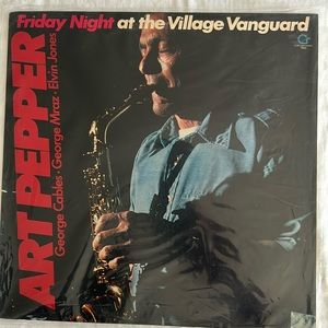 Vintage Vinyl ART PEPPER - FRIDAY NIGHT AT THE VILLAGE VANGUARD